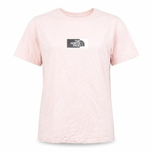 The North Face Girls Pink XL Lightweight Cotton Logo T-Shirt