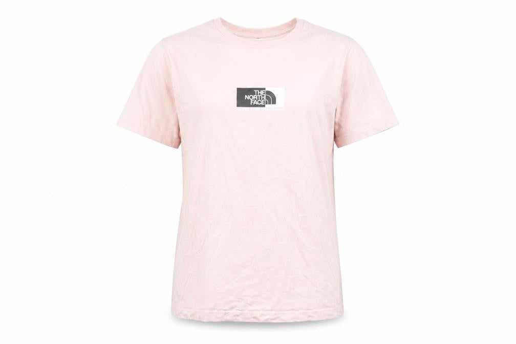The North Face Girls Pink XL Lightweight Cotton Logo T-Shirt