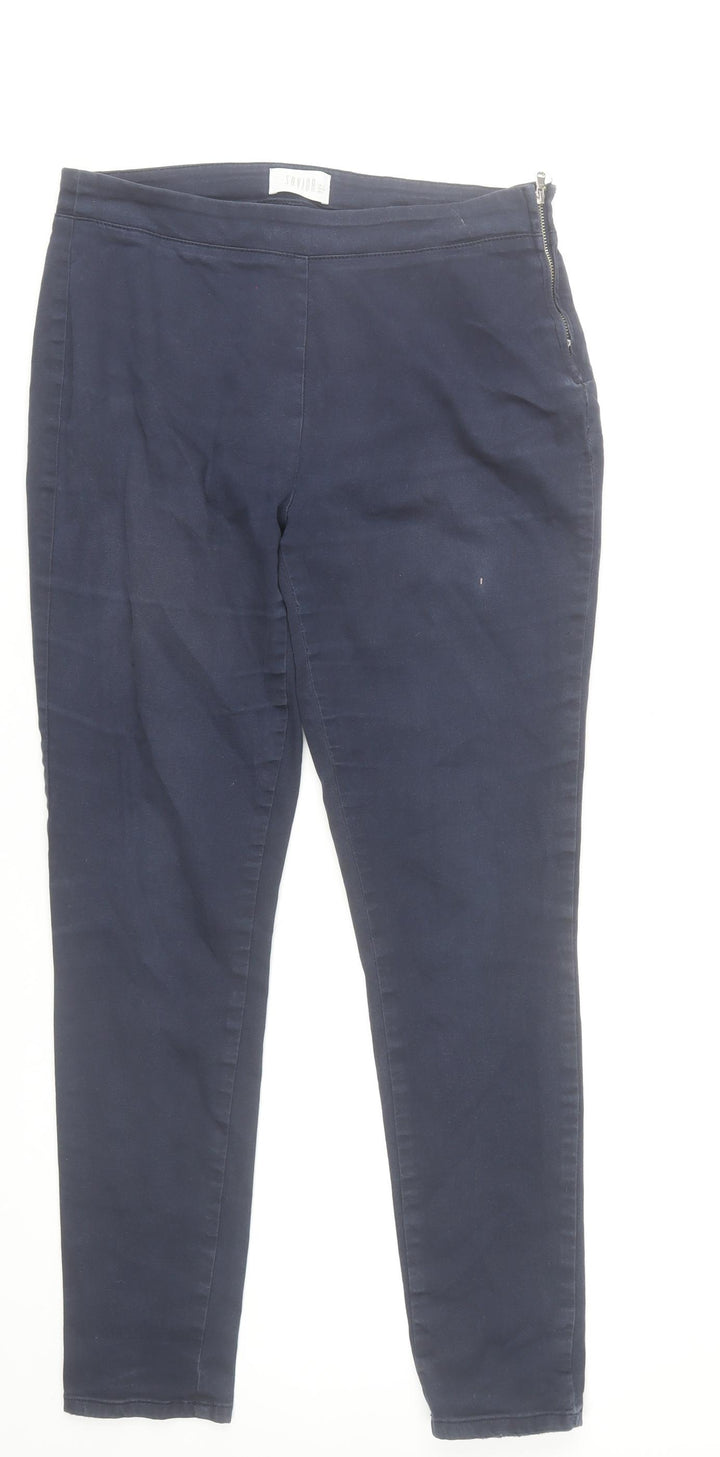 Savida Womens Blue Size 12 Skinny Stretch Jeans