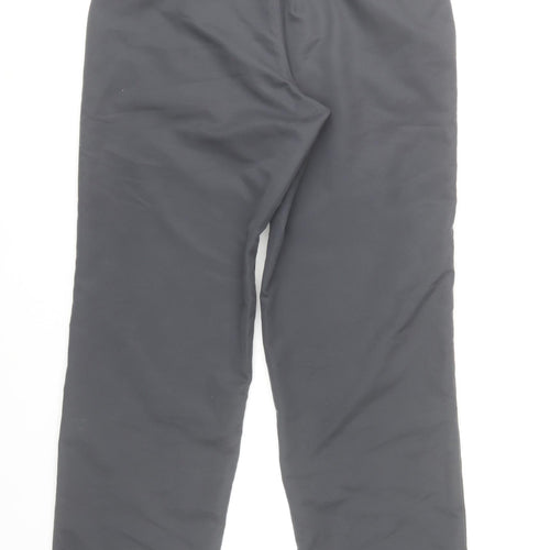 Daniel Christian Men's Black Cargo Trousers 30R Polyester Workwear