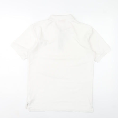 Slazenger Men's White Regular Fit Polo Shirt Size S Lightweight Sports Top