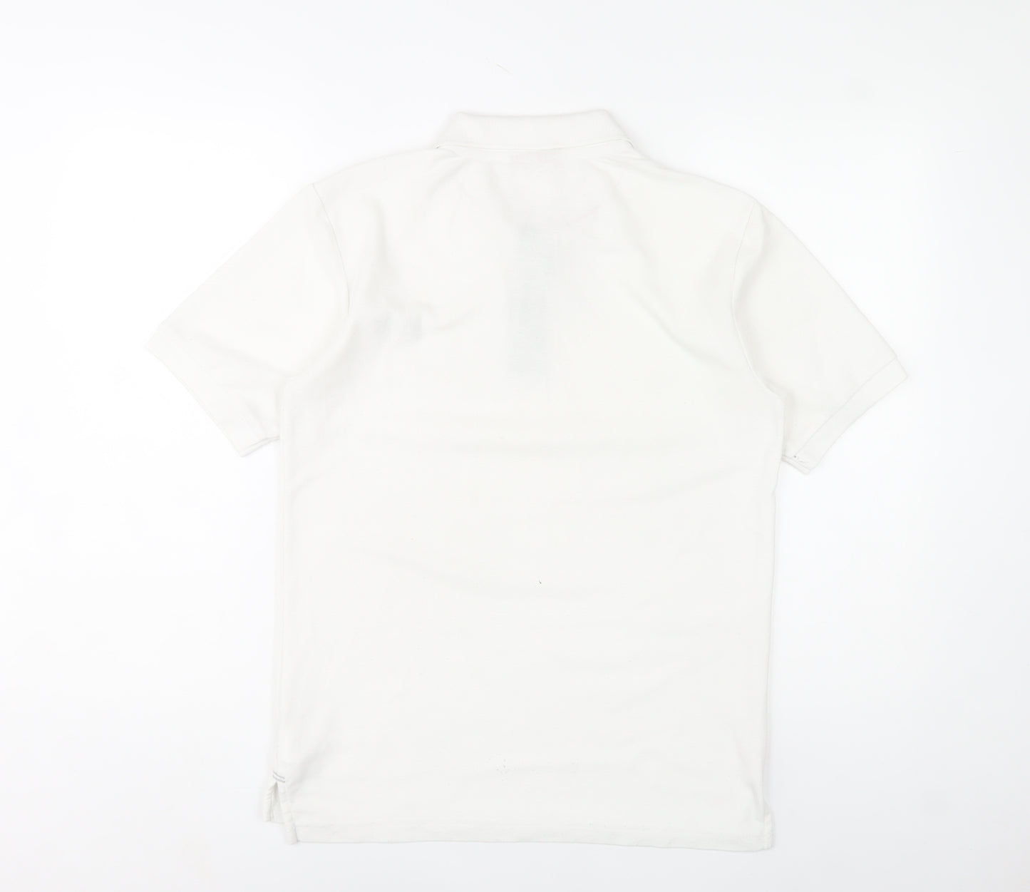 Slazenger Men's White Regular Fit Polo Shirt Size S Lightweight Sports Top