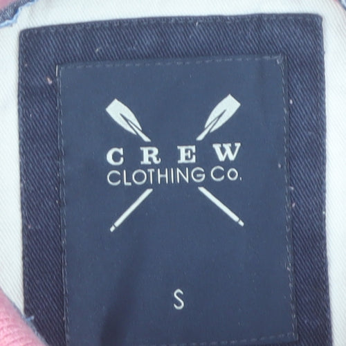 Crew Clothing Co. Men’s Pink Cotton Polo Shirt Size S