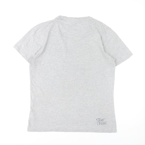 Fat Face Men's Grey Short Sleeve Pyjama Top M Nightwear