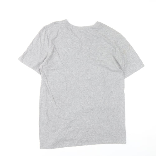 Nike Men's Grey That Swoosh Life Athletic T-Shirt Size M
