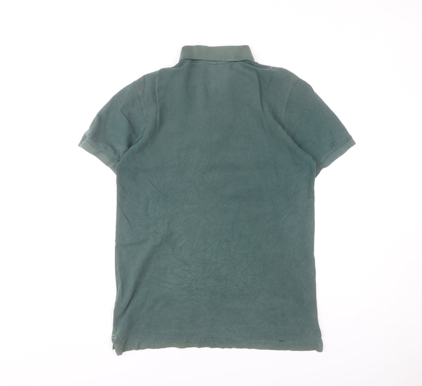 TOG24 Men’s Green Short Sleeve Cotton Polo Shirt Size M