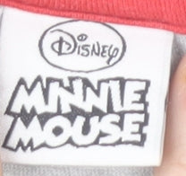 Disney Women’s Grey Minnie Mouse Pyjama Top T-Shirt L