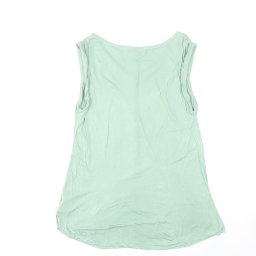Gap Women’s Green Sleeveless Viscose Tank Top Size S