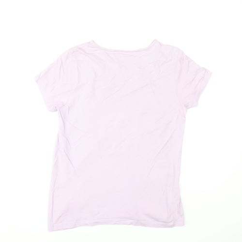 Friends Girls Pink T-Shirt 11-12 Years Graphic Print Short Sleeve Top