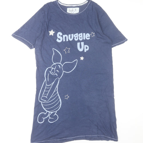 Marks and Spencer Women’s Blue Disney Piglet Nightshirt Size 8-10