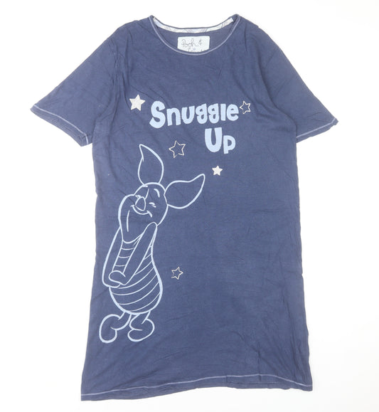 Marks and Spencer Women’s Blue Disney Piglet Nightshirt Size 8-10