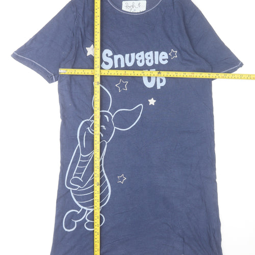 Marks and Spencer Women’s Blue Disney Piglet Nightshirt Size 8-10
