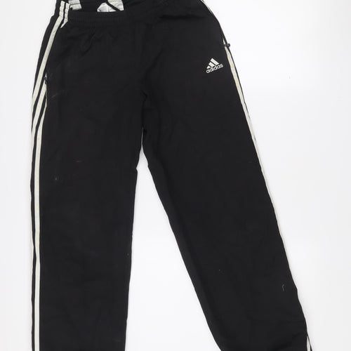 Adidas Men's Black M Track Pants Quick Dry Sports Trousers