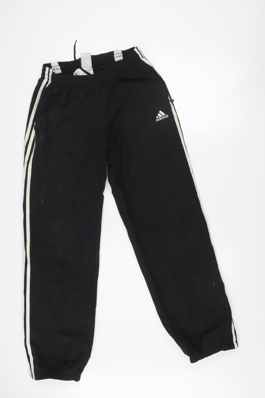 Adidas Men's Black M Track Pants Quick Dry Sports Trousers