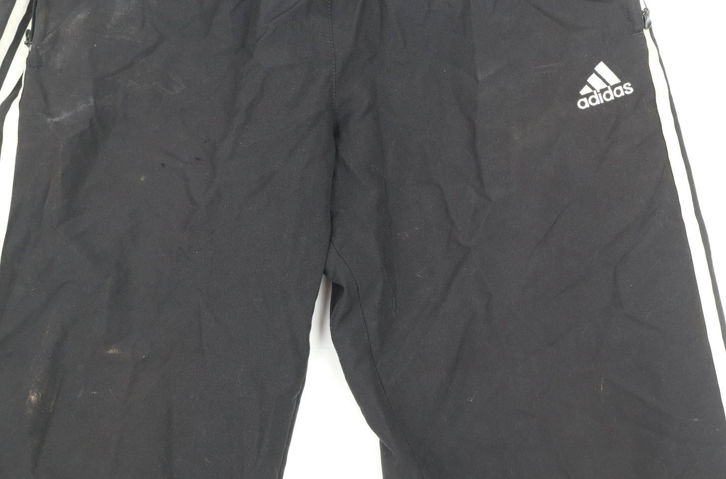 Adidas Men's Black M Track Pants Quick Dry Sports Trousers