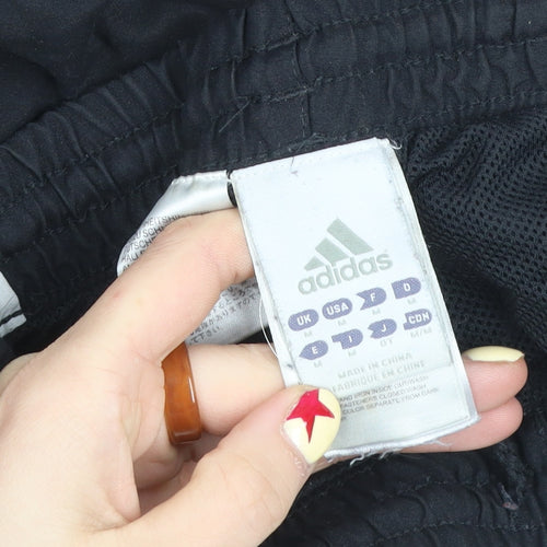 Adidas Men's Black M Track Pants Quick Dry Sports Trousers