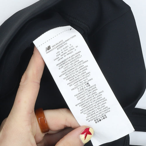 New Balance Women's Black Racerback Sports Bra Size 10