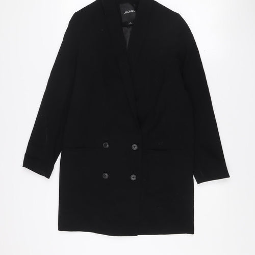Monki Women's Black XS Double-Breasted Blazer Tailored Jacket