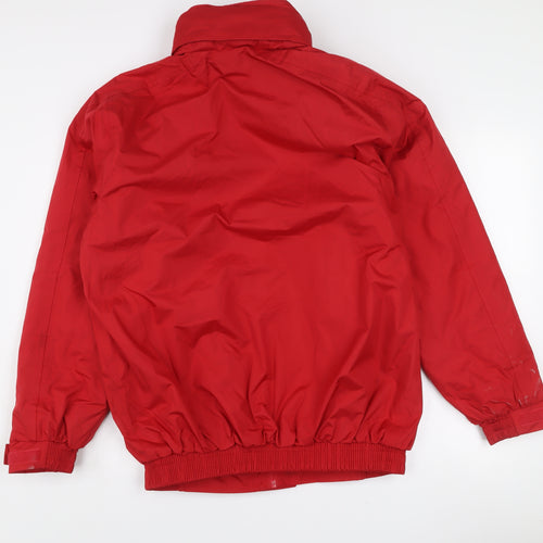 Result Core Men Red S Windbreaker Jacket Water Resistant Lined