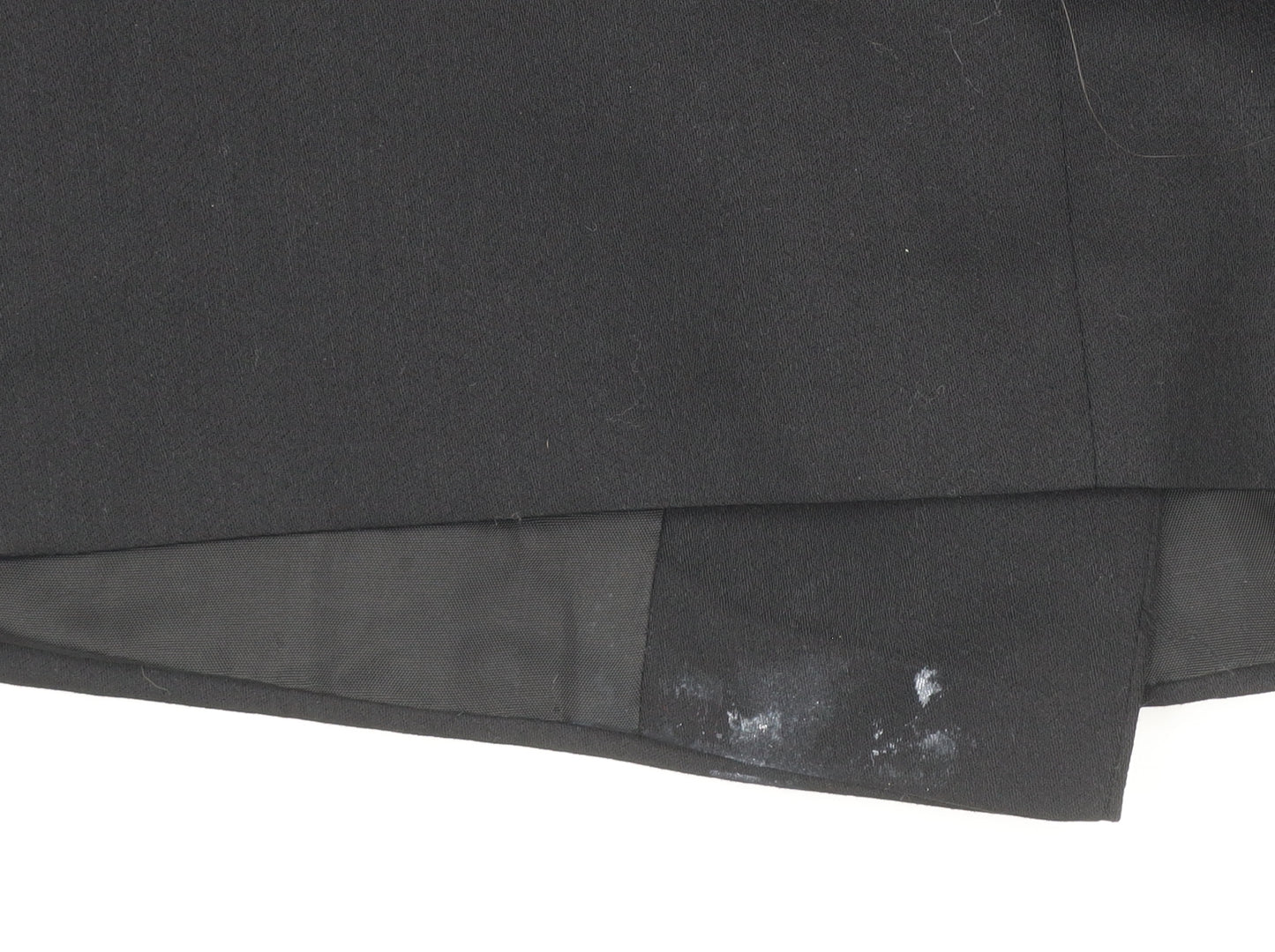 Burton Menswear Black Double-Breasted Suit Jacket 38in Short