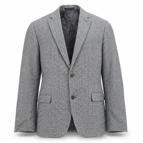 Zara Man Men's Grey Check Wool Blend Slim Fit Blazer Jacket 38R
