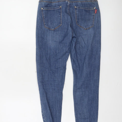 YOYRSC Women's Blue Distressed Skinny Jeans Size 27