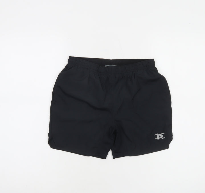 John Smith Boys Black Swim Shorts Size 10 Quick Dry Polyester