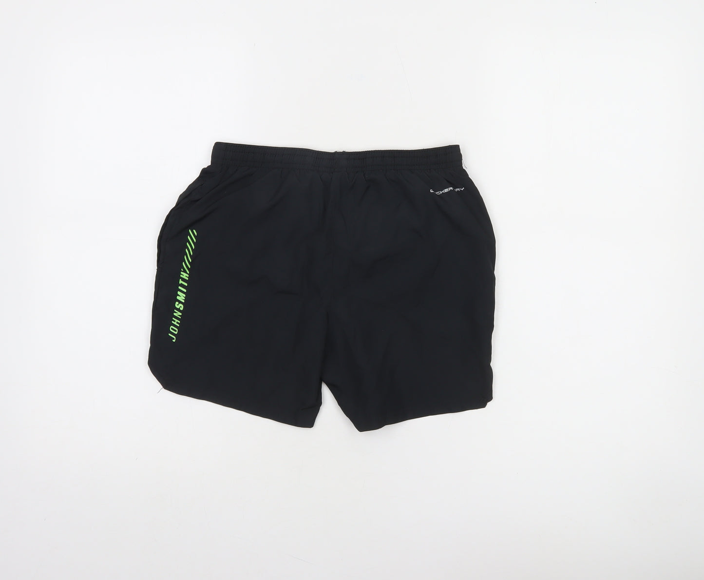 John Smith Boys Black Swim Shorts Size 10 Quick Dry Polyester