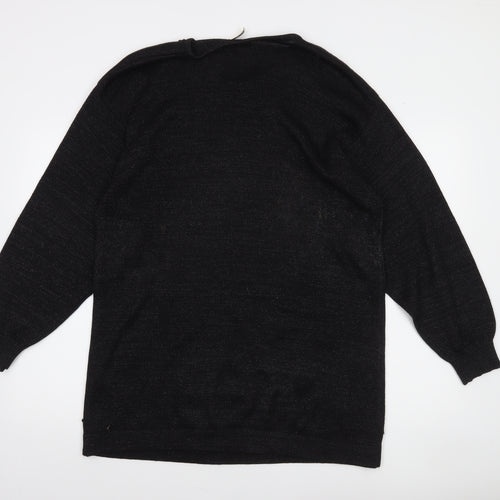 Betty Barclay Women's Black Beaded Pullover Jumper Size L