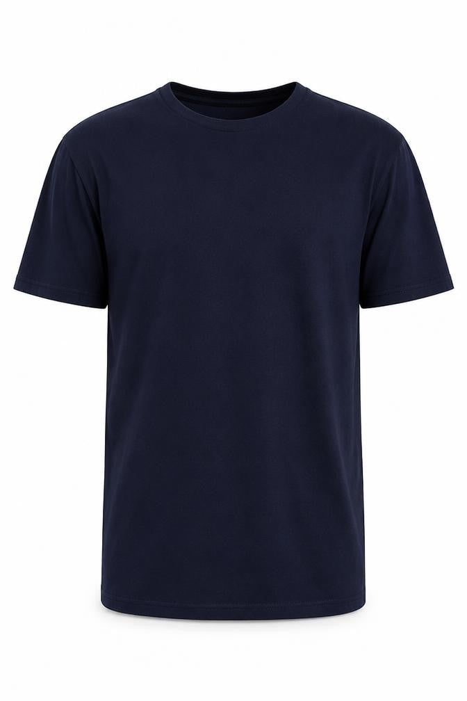 Jack & Jones Men's Navy Blue Graphic Print T-Shirt Size L