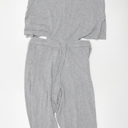 Cabi Women’s Grey Sleeveless Jumpsuit Medium Rayon Blend Casual