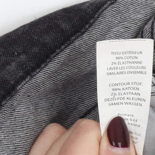 Denim Co Mens Black Skinny Jeans W36 L32 Stretch Denim