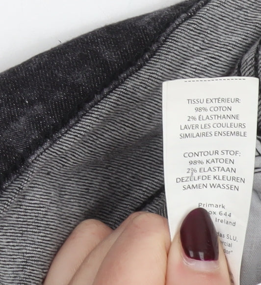 Denim Co Mens Black Skinny Jeans W36 L32 Stretch Denim