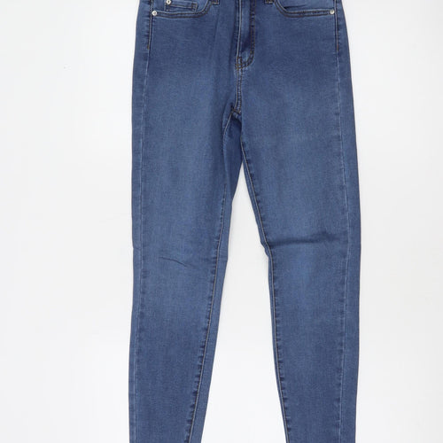 Denim Co Women's Blue Skinny Jeans Size 10 Slim Fit