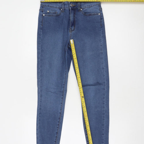 Denim Co Women's Blue Skinny Jeans Size 10 Slim Fit