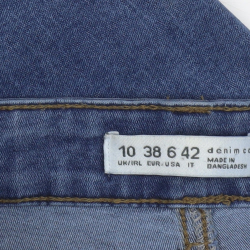 Denim Co Women's Blue Skinny Jeans Size 10 Slim Fit