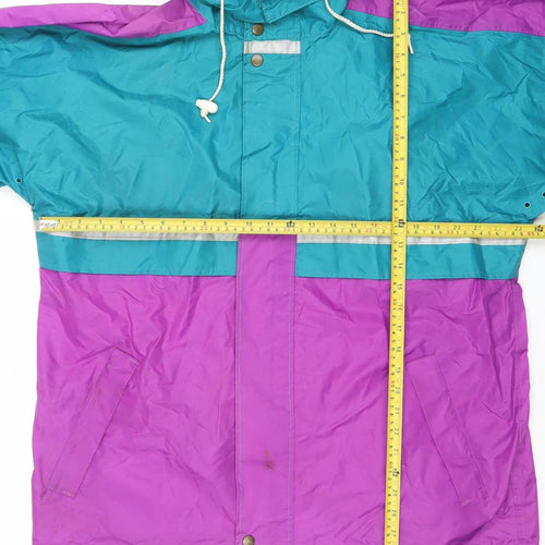 Chillstopper Men’s Multicoloured 90s Windproof Hooded Anorak Jacket M