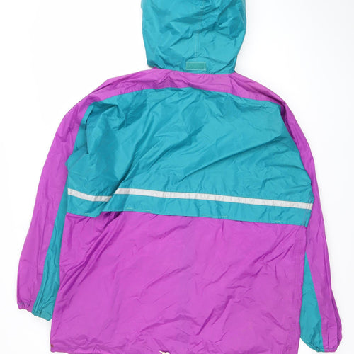 Chillstopper Men’s Multicoloured 90s Windproof Hooded Anorak Jacket M
