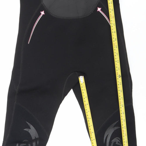 TWF Girls Black Pink XT3 3.2 FL Full Length Wetsuit 10-11 Years
