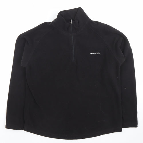 Craghoppers Womens Black Fleece Pullover Sweatshirt UK14