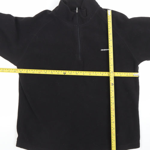 Craghoppers Womens Black Fleece Pullover Sweatshirt UK14