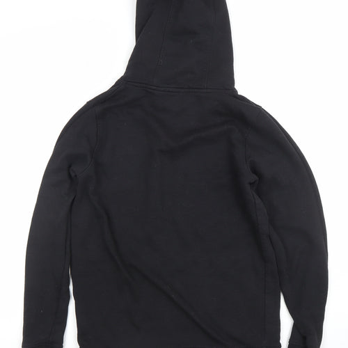 Brave Soul Mens Black Pullover Hoodie Small Regular Fit