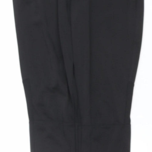 Puma Boys Black 13-14 Years Track Pants Quick Dry Stretch Tapered