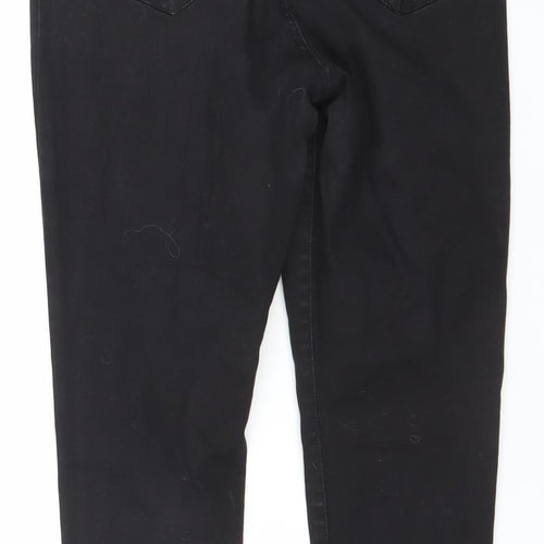 Denim Co Women Black Skinny Jeans Size 16 Cotton Blend