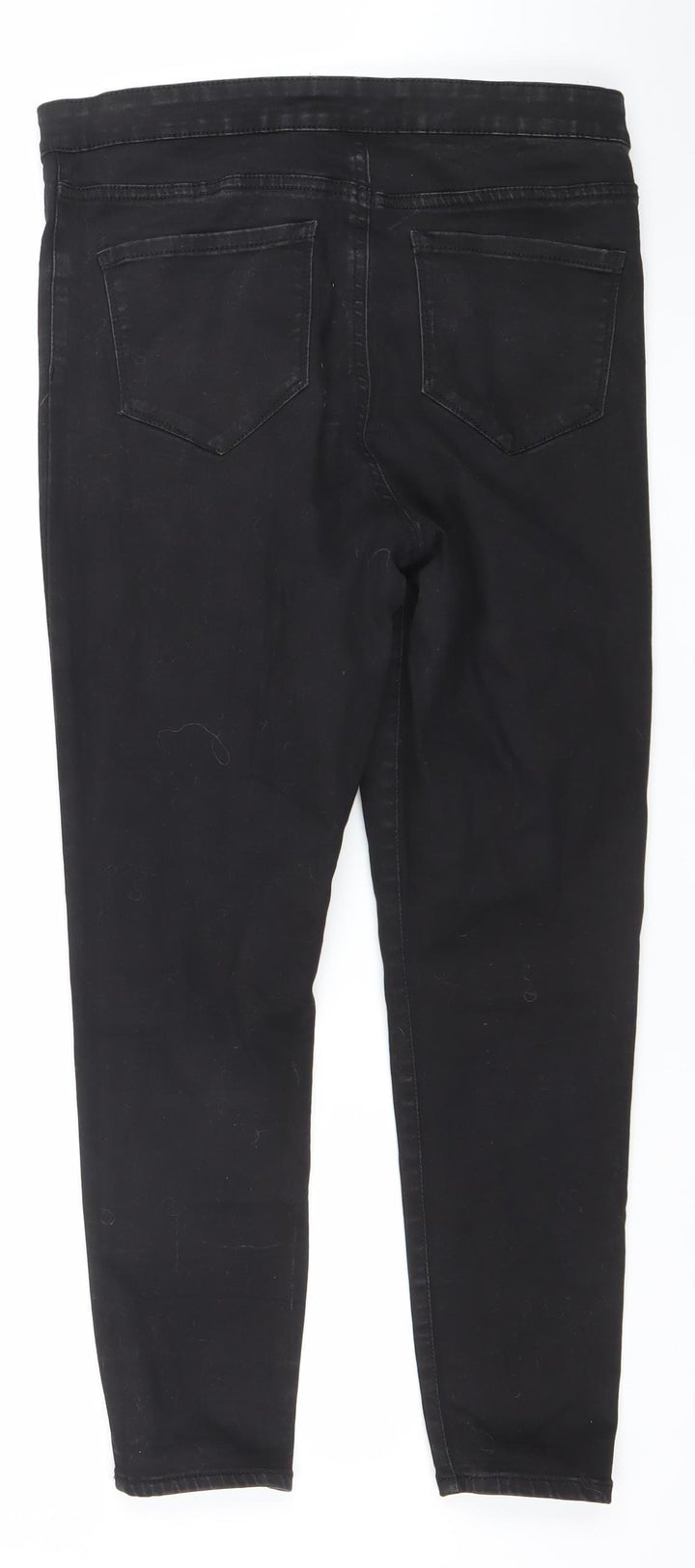 Denim Co Women Black Skinny Jeans Size 16 Cotton Blend