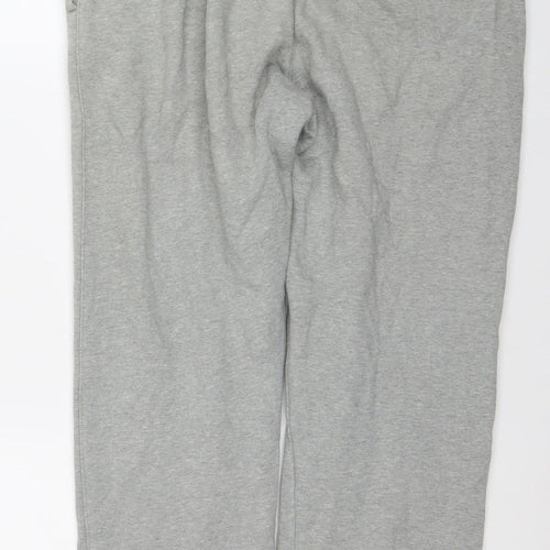Nike Men's Grey Regular Fit Jersey Sweatpants Size S