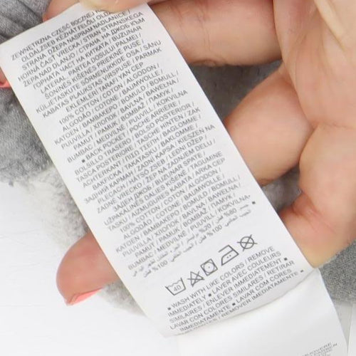 Nike Men's Grey Regular Fit Jersey Sweatpants Size S