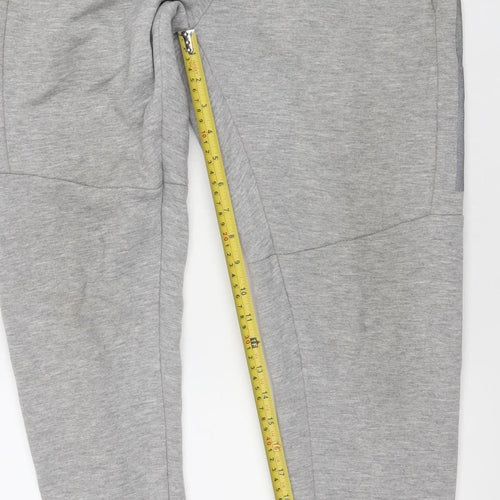 NICCE Men's Grey Small Jogger Sweatpants Cotton Blend