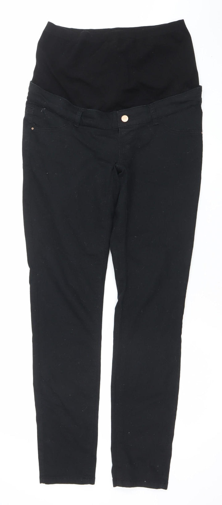 Mamalicious Women's Black Maternity Skinny Jeans Size 29/32