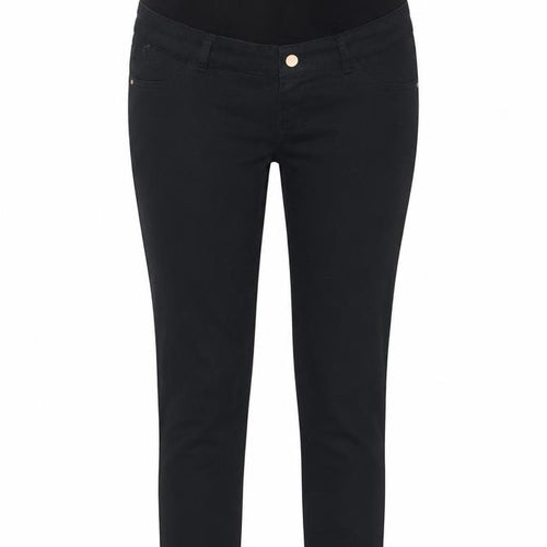 Mamalicious Women's Black Maternity Skinny Jeans Size 29/32